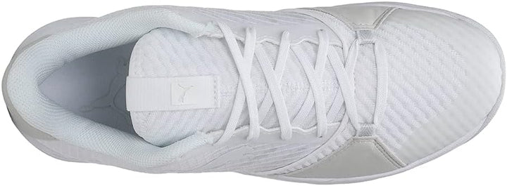 PUMA Unisex Accelerate Pro Hallenturnschuh 37.5 EU Puma White Nimbus Cloud, 37.5 EU Puma White Nimbu