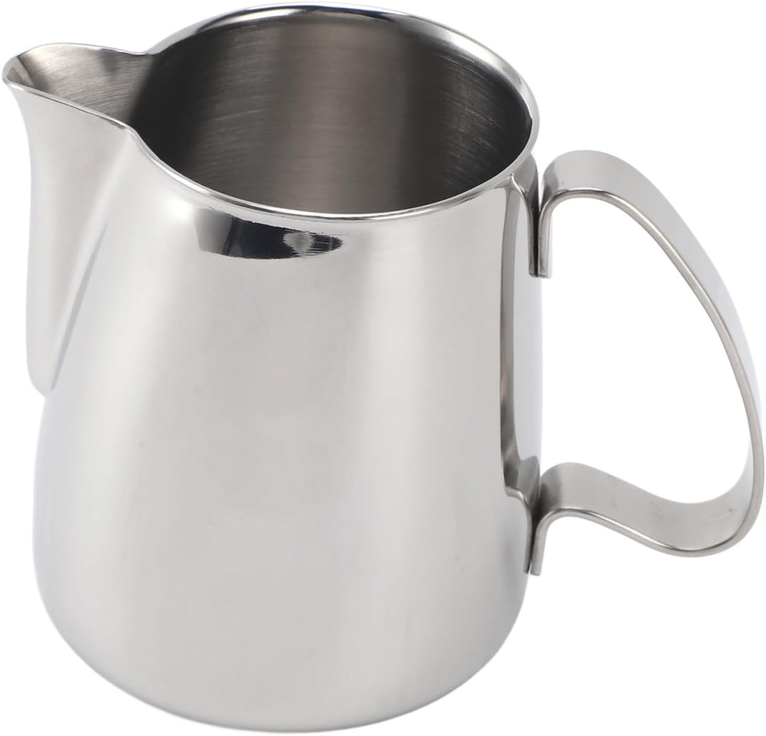 Milchaufschäumkrug, tropffreier Ausguss aus Edelstahl 304, Kaffee-Milchaufschäumbecher, Milchdampfkr