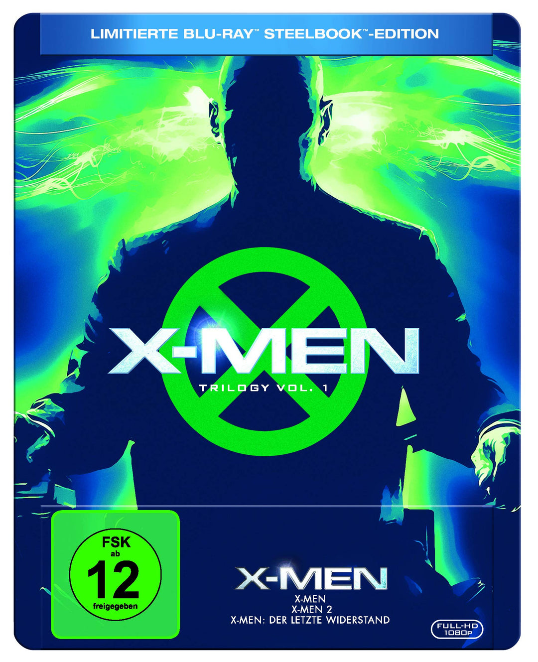X-MEN TRILOGIE 1-3 (3-BD) STEELBOOK [Blu-ray] [Limited Edition], Blu-ray