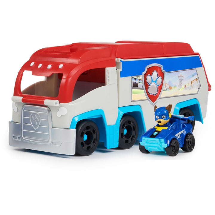 PAW PATROL: Der Mighty Kinofilm, Pup Squad Patroller Teamfahrzeug mit Chase-Spielzeugauto, Spielzeug