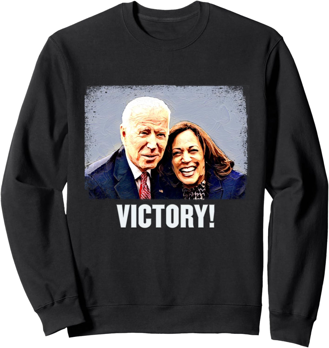 Portrait Biden Harris Shirt Bild Pro Biden Harris Sieg Sweatshirt