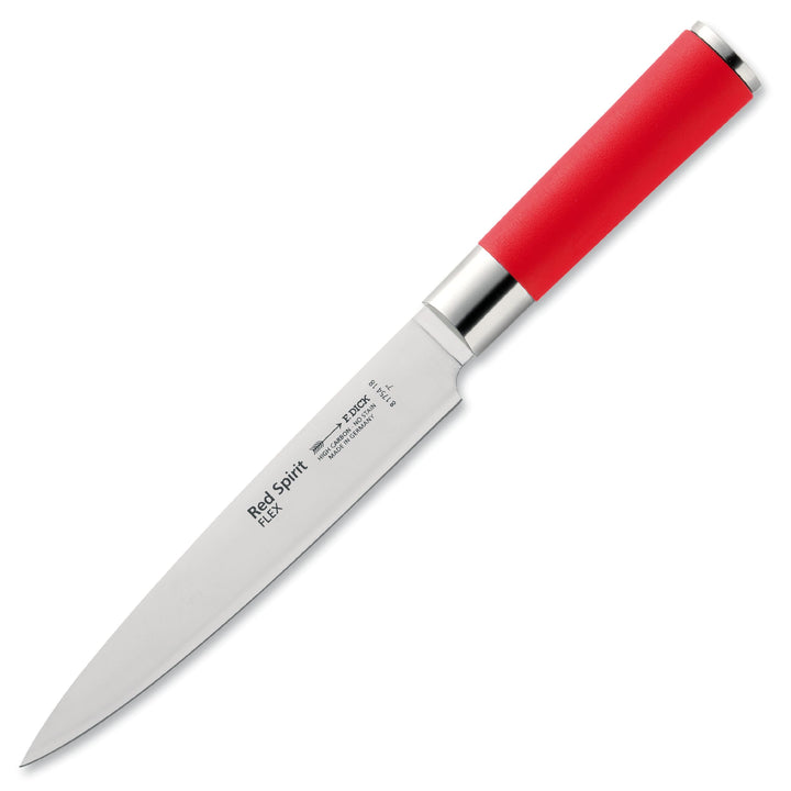 F. DICK Filetiermesser, Filiermesser, Red Spirit (Messer mit Klinge 18 cm, X55CrMo14 Stahl, nichtros