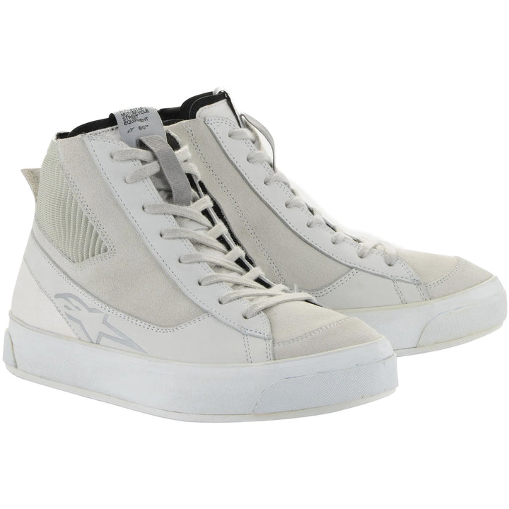 Alpinestars Stella Stated Podium Damen Motorradschuhe Weiss Grau 38 EU, White Cool Gray 38 EU