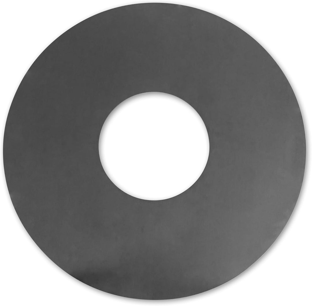 FENNEK Feuerplatte Ø 55 cm für alle 57 cm Kugelgrills wie Weber und co. | Grillring aus 4,0 mm Feink