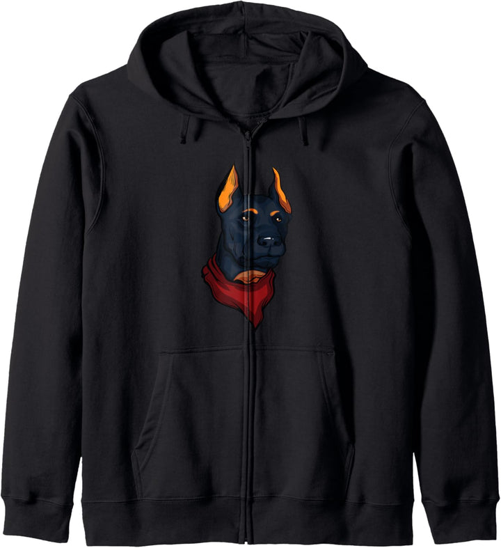 Doberman Pinscher Hundegeschenk Dobermann Kapuzenjacke