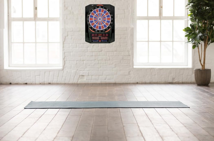 Carromco elektronisches Dartboard TOPAZ-901, schwarz, 2-Loch Abstand, Dartscheibe elektronisch, Dart