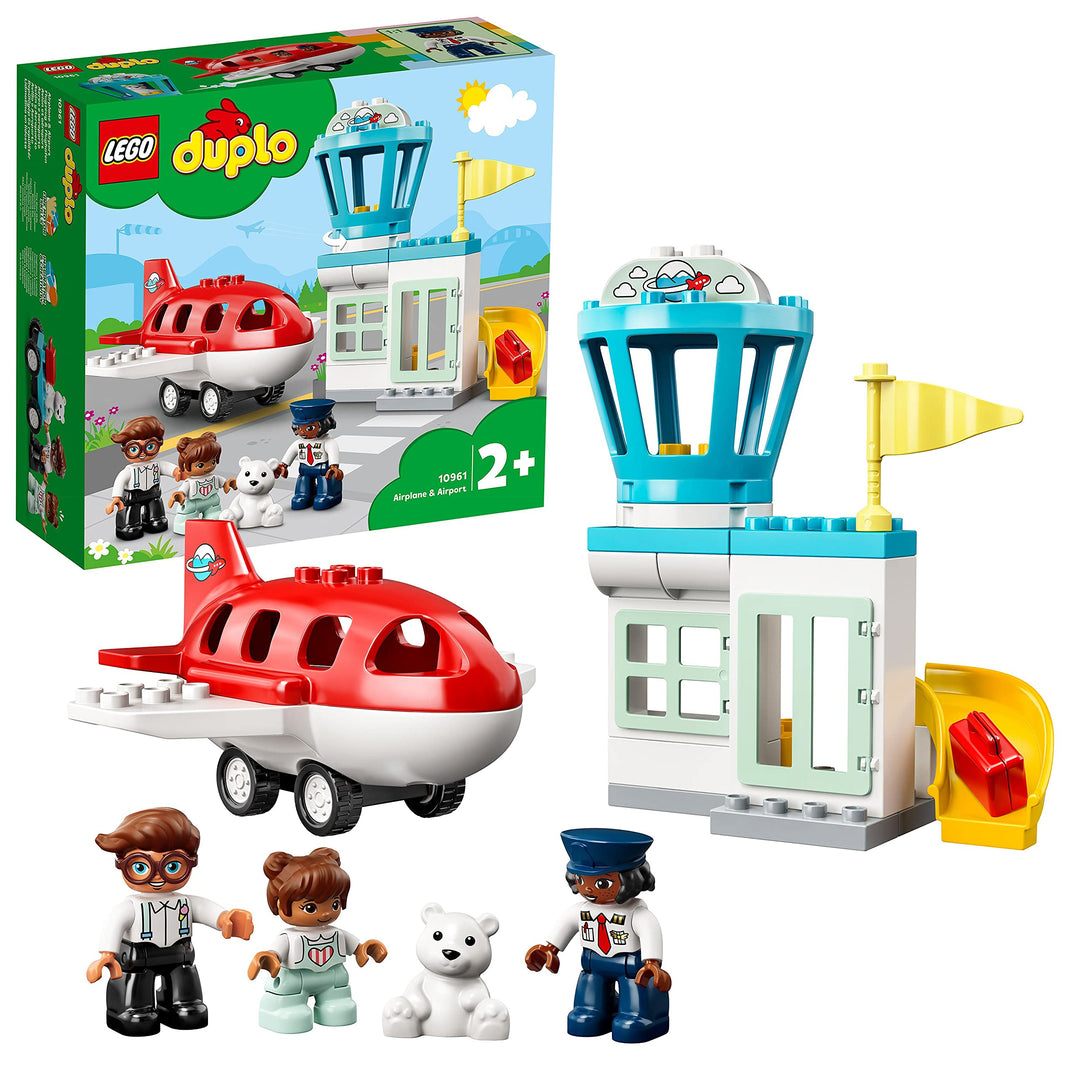 LEGO 10961 DUPLO Town Flugzeug und Flughafen Single, Single
