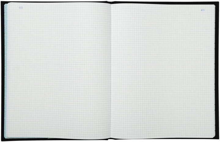 Exacompta 6411E Register 32 x 25 cm, 100 Seiten, kleine Karos, 110 g/m²