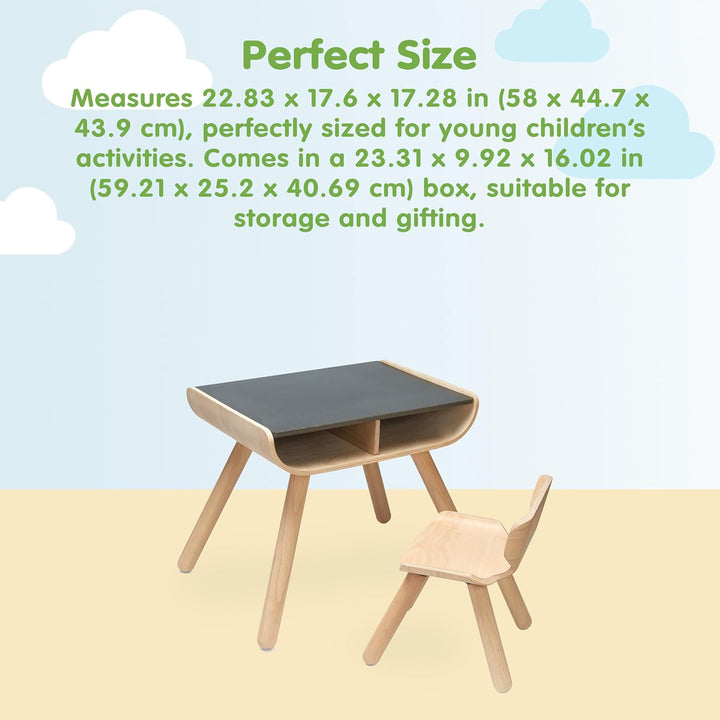 PLAN TOYS 8703 Plantoys, PT8703, Table and Chair