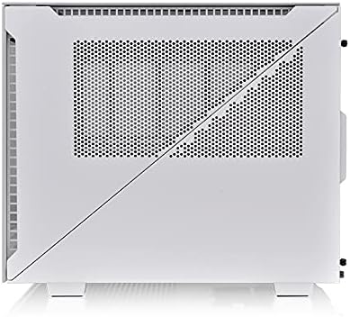 Thermaltake Divider 200 TG Snow | Micro-ATX-PC-Gehäuse | 3 x gehärtetes 3mm Glasseitenteil | weiss 2