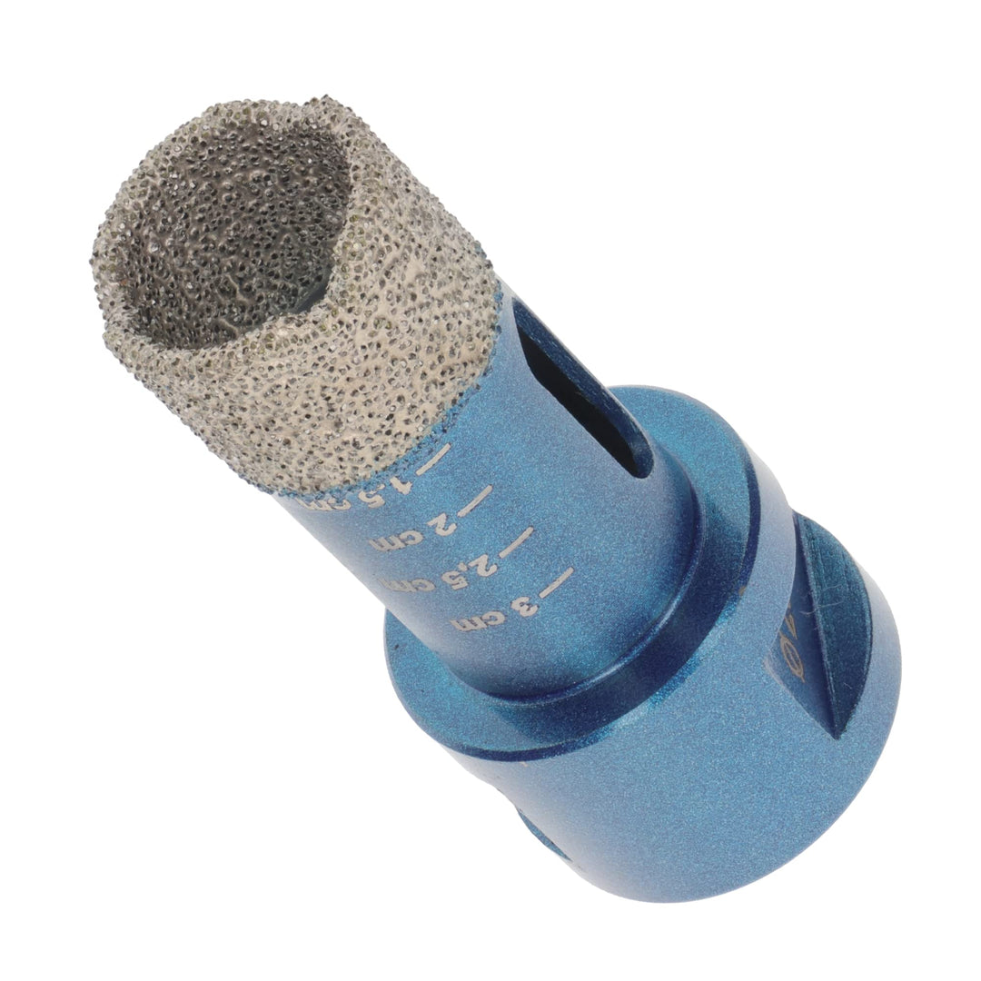 PRODIAMANT Diamant Bohrer Fliese 20mm x M14 trockenbohren Fliese, Feinsteinzeug, Keramik, Naturstein