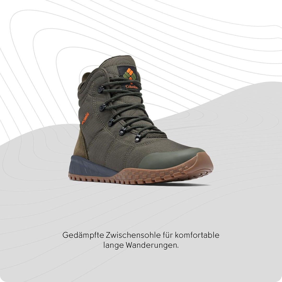 Columbia Herren Fairbanks Omni-Heat Winterstiefel 40 EU Deep Olive Desert Sun, 40 EU Deep Olive Dese