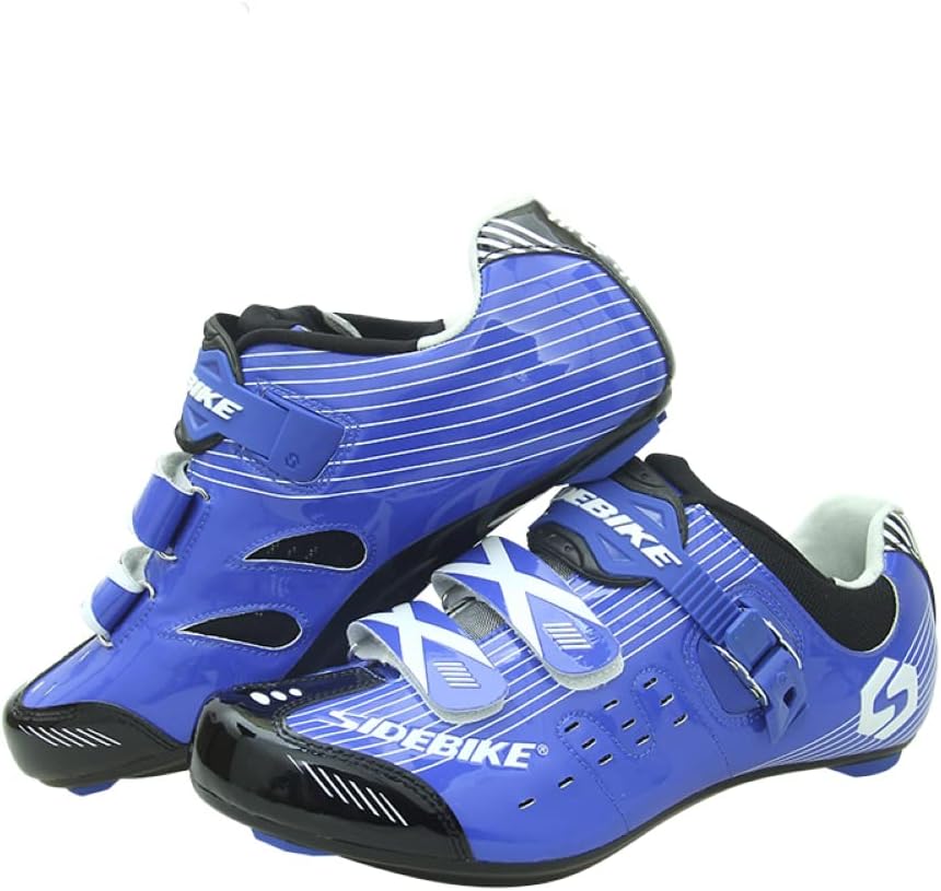 Msport Radfahren Schuhe für Rennrad,Rennradschuhe atmungsaktiv, Fahrradschuhe für Herren/Damen 43 EU