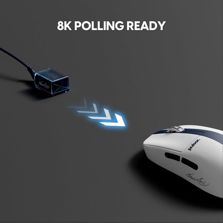 Pulsar Gaming Gears X2 Crazylight Kabellose Gaming-Maus, Ultraleicht, 39 g, optischer Schalter, 3200