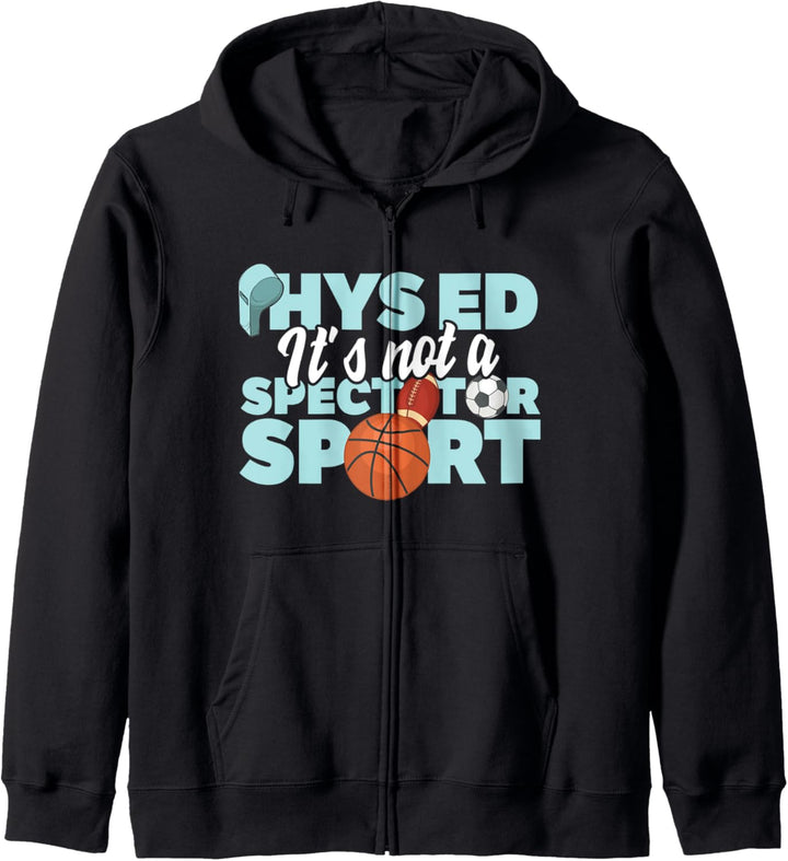 PE Teacher - Funny Phys Ed Kapuzenjacke