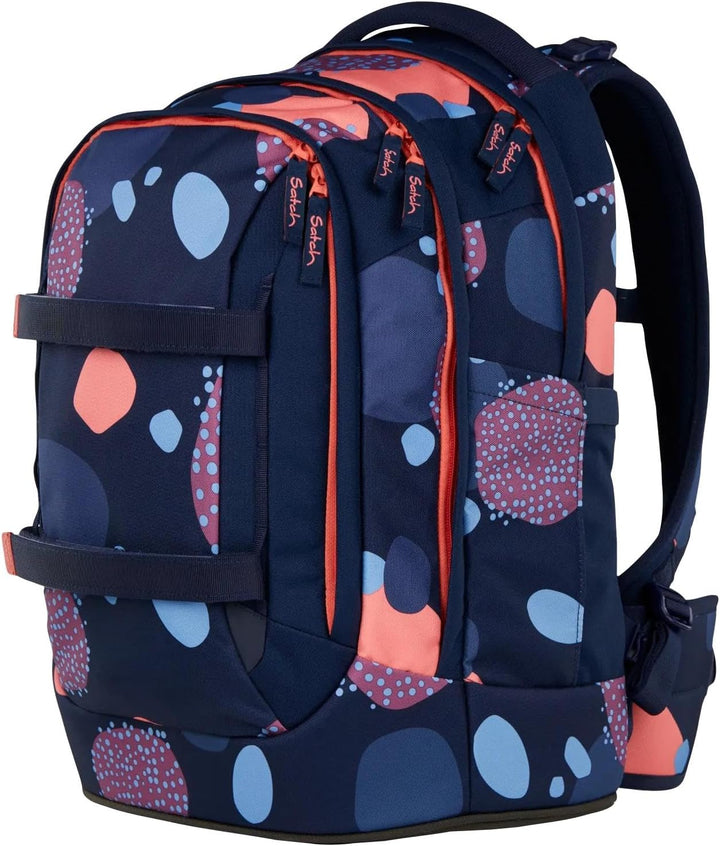 Satch Pack ab 5. Klasse ergonomisch 30L Stauraum standfest Organisationstalent Einheitsgrösse Coral