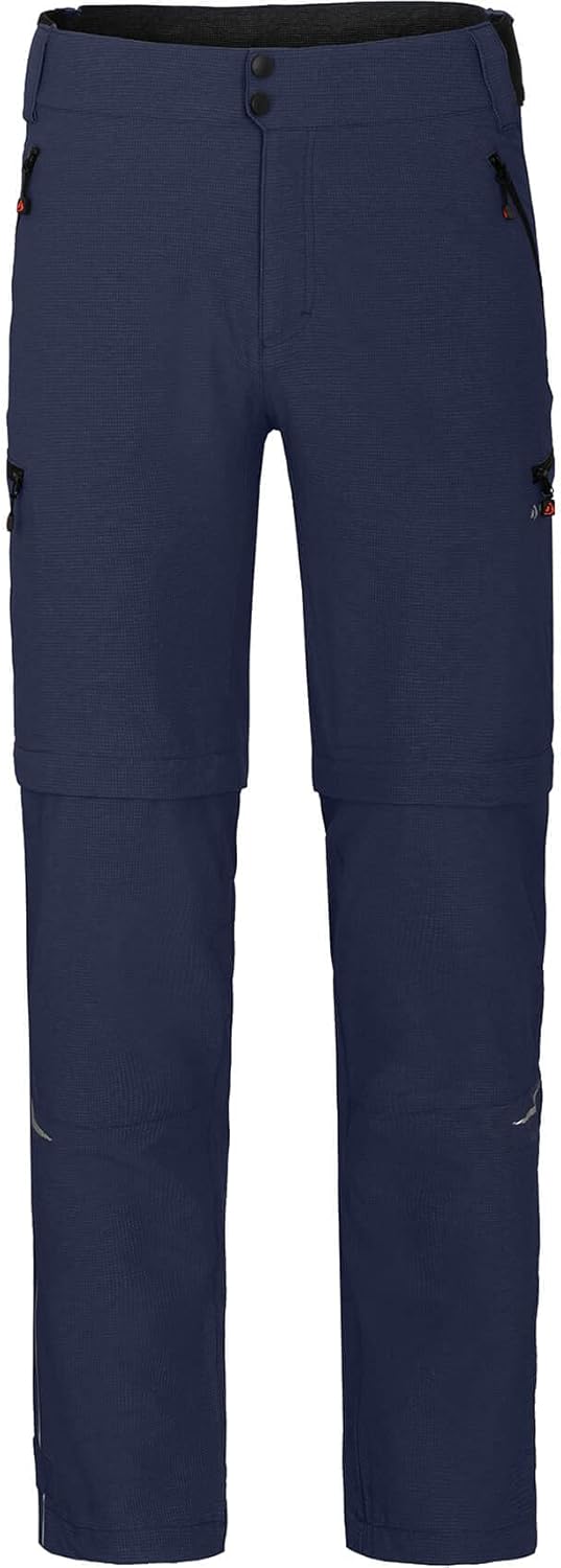 Bergson PORVOO Zipp-Off | Herren Radhose (mit gepolsterter Innenhose) - robust - elastisch - wassera