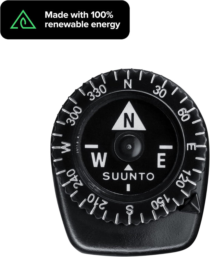 Suunto Kompass MB-6 Nördliche Ausrichtung Bundle mit Kompass Clipper L/B, Nördliche Ausrichtung Bund