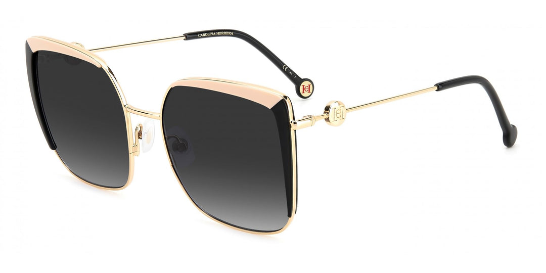 Carolina Herrera Unisex Her 0111/s Sunglasses, KDX/9O Black Nude, 57