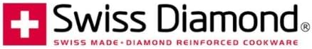 Swiss Diamond - Pfannen-Set, 20 – 26 cm – Antihaftbeschichtung, PFOA-frei, mit Diamantkristallen