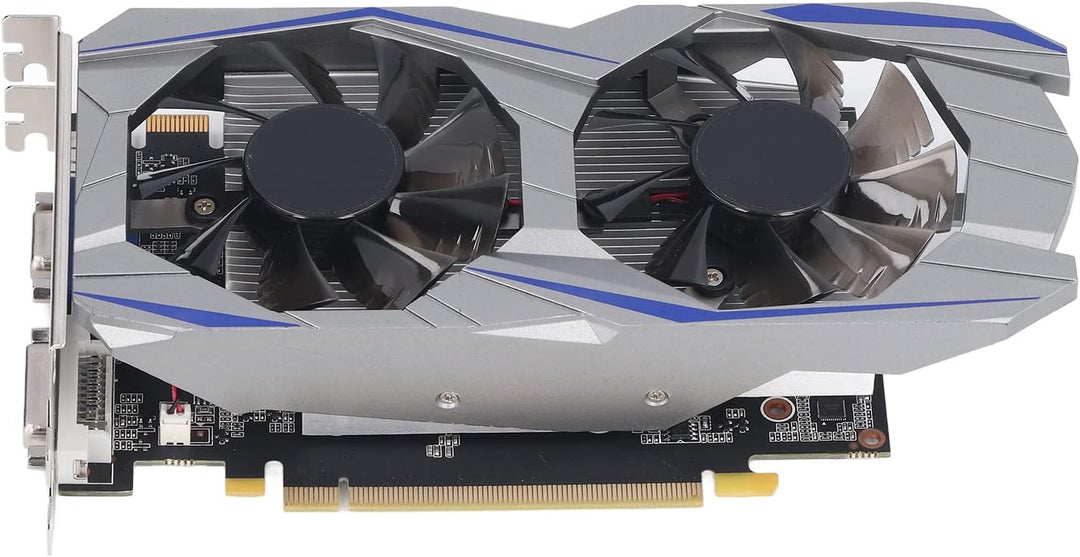 Goshyda GTX 550 TI Grafikkarte, 2GB GDDR5 128BIT 4K HDR, DVI VGA HDMI Ausgang, PCI Express 1.1, Dual