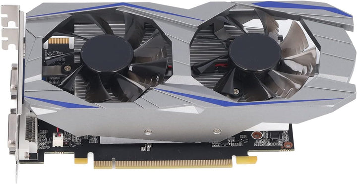 Goshyda GTX 550 TI Grafikkarte, 2GB GDDR5 128BIT 4K HDR, DVI VGA HDMI Ausgang, PCI Express 1.1, Dual