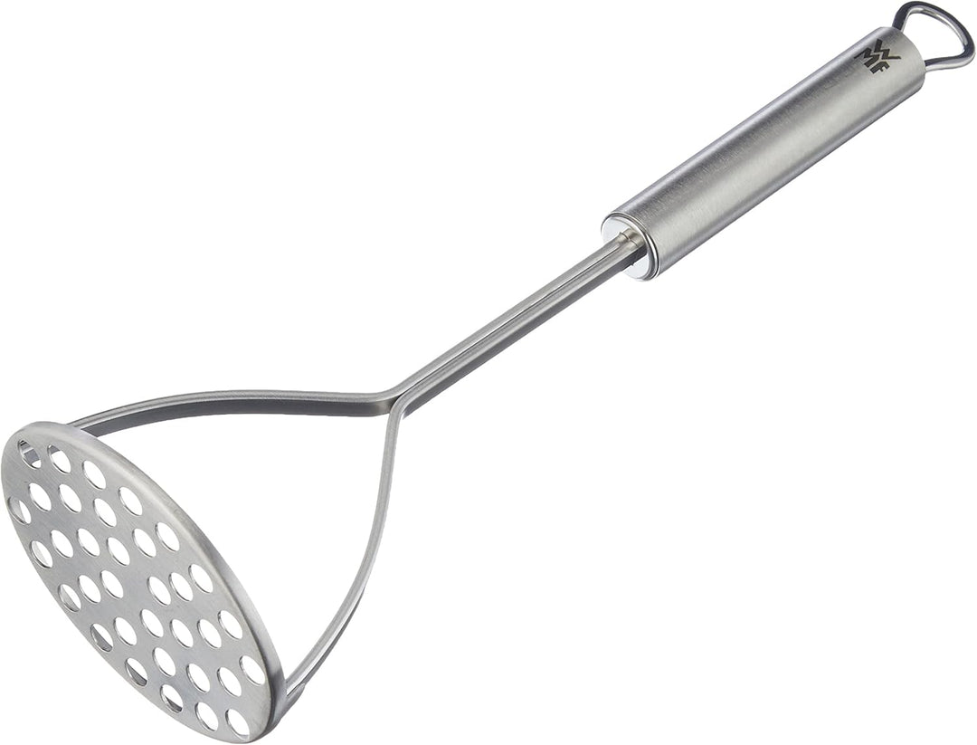 WMF Profi Plus Knoblauchpresse 17,5 cm, Cromargan Edelstahl teilmattiert, spülmaschinengeeignet & Pr