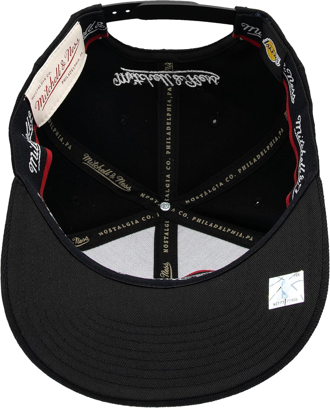 Mitchell & Ness Classic Red Snapback Team Logo - Los Angeles Lakers