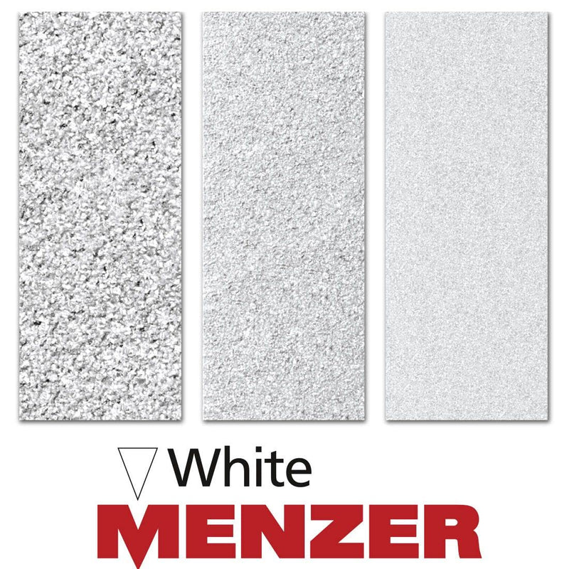 MENZER White Klett-Schleifscheiben, 225 mm, 6-Loch, f. Trockenbauschleifer, Normalkorund (25 Stk.) K