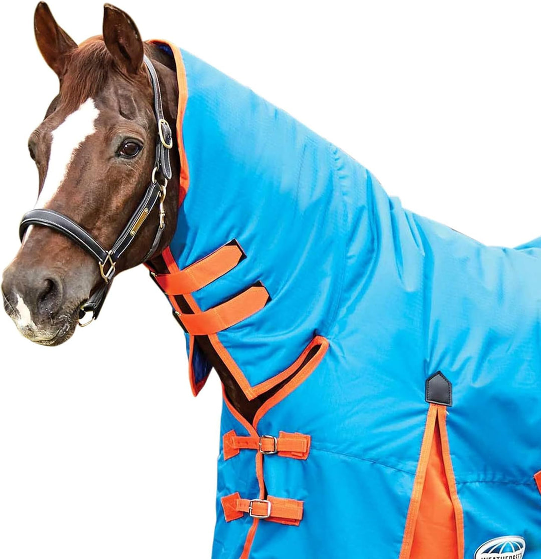 Weatherbeeta ComFiTec Classic Medium Combo Turnout Rug 6'5 Rot/Silber/Navy, 6'5 Rot/Silber/Navy