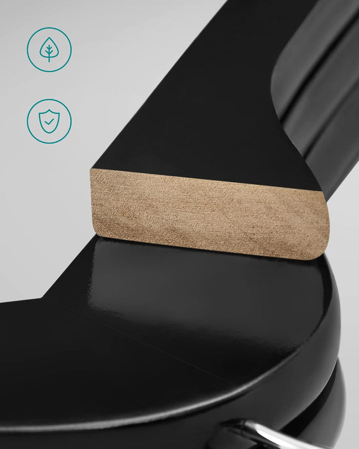 SONGMICS Kleiderbügel Holz, 20er Set, Bügel aus Massivholz, Einkerbungen im Schulterbereich, Rutschf