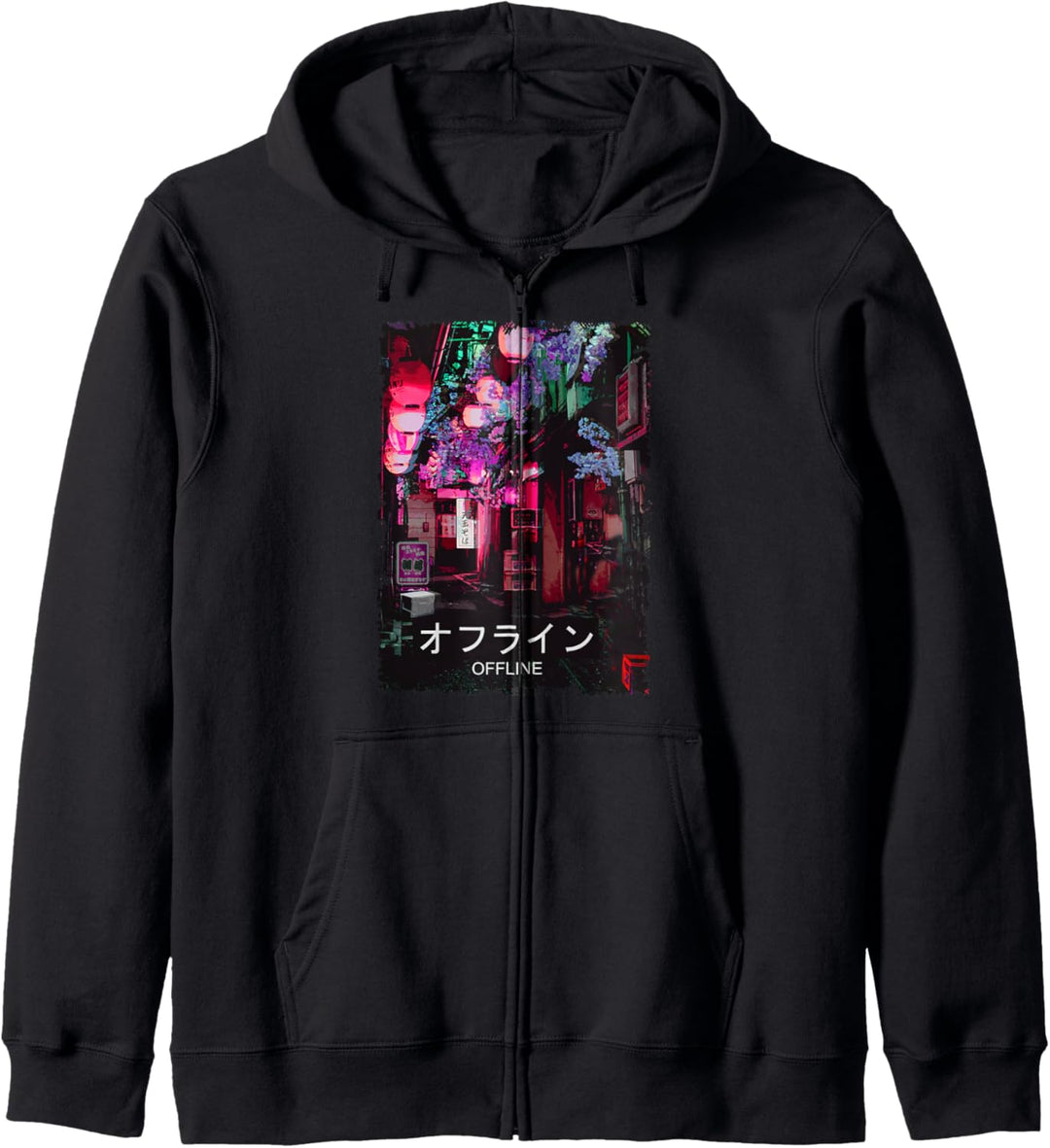 80er 90er Memes aesthetic Vaporwave Japan Tokio Kapuzenjacke