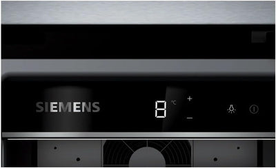 Siemens KU20WVHF0 iQ500 Weinkühlschrank, 82 x 30 cm, 21 Flaschen, Temperatur: 5-20 °C, 58 L, Black