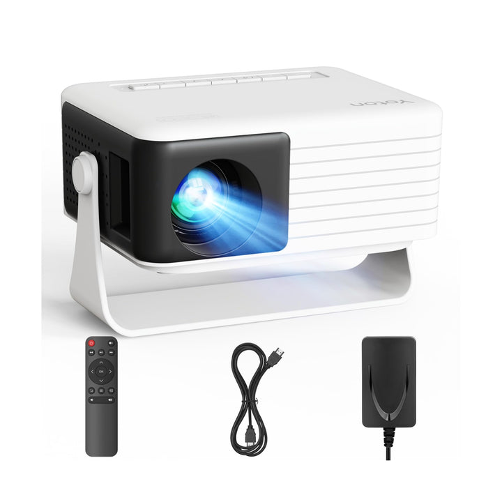 YOTON Mini-Projektor – 1080P Full HD unterstützter tragbarer Projektor Y3, Geschenk für Kinder, Hand