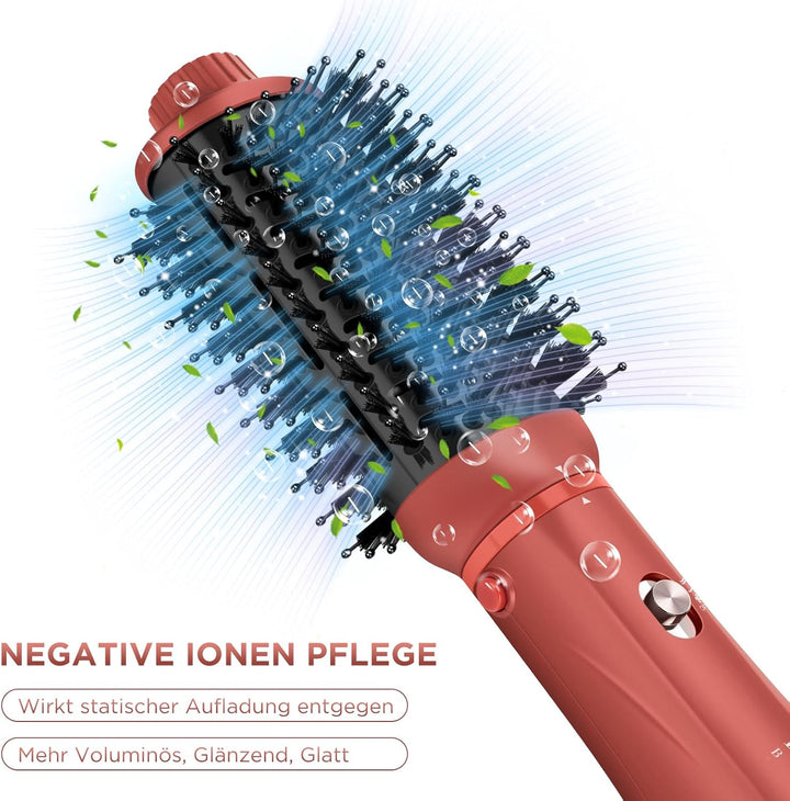 5 IN 1 Haartrockner Warmluftbürste Set, PARWIN PRO BEAUTY Multi-Styler Set Föhnbürste mit 5 Aufsätze