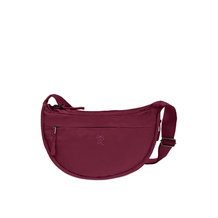 FUCHS & REBELL® Moon Bag BELA Fahrrad Crossbody Tasche, Berry | Smart & Nachhaltig, 3-Punkt-Gurt-Sys