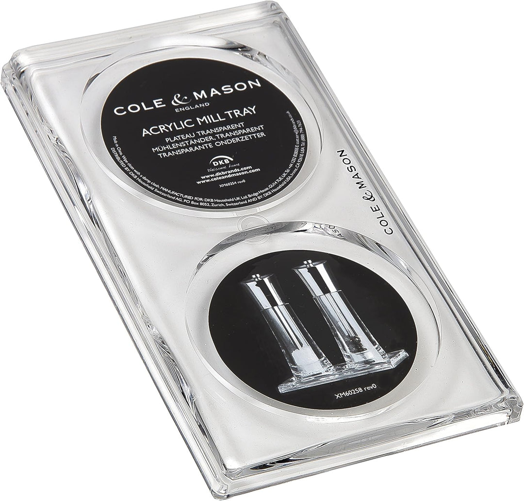 Cole & Mason H59408G Derwent Salz und Pfeffer Mühle Set/Cole & Mason H306119 Ramsgate Klare Salz und