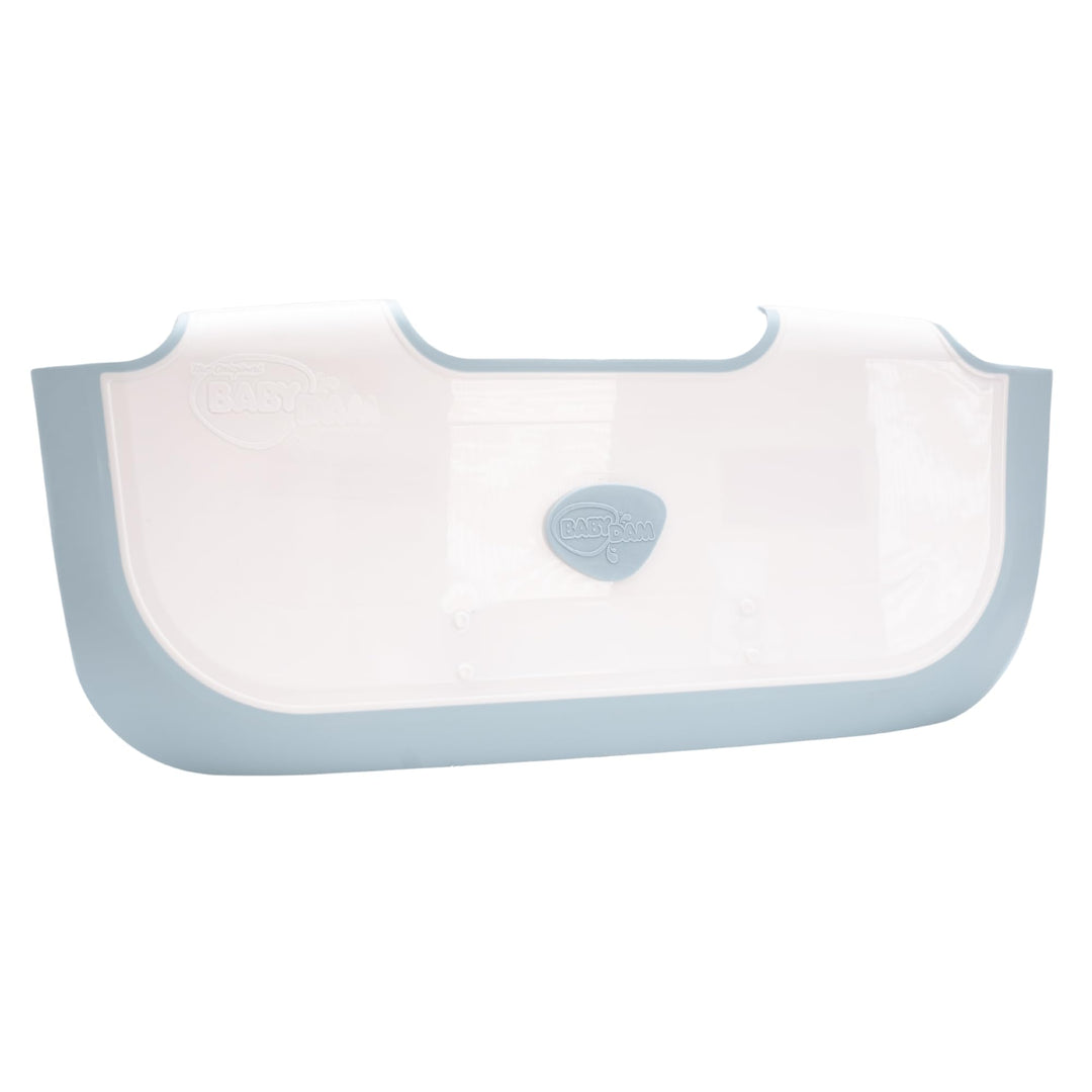 BABYDAM Weiss/Blau Wannenminderer für Baby, Weiß/Blau