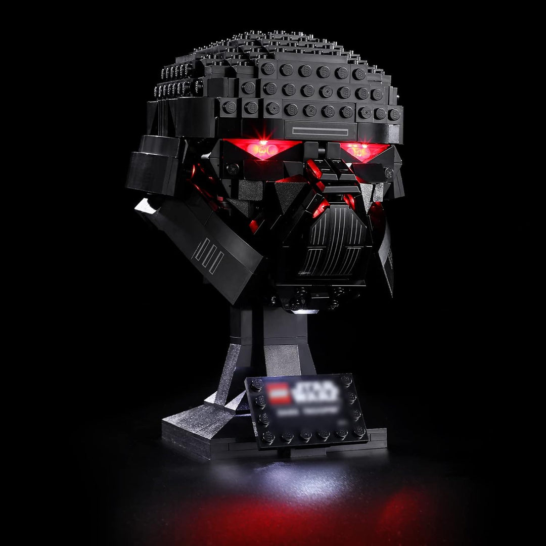BRIKSMAX Led Beleuchtungsset für Lego Star Wars Dark Trooper Helm - Compatible with Lego 75343 Baust