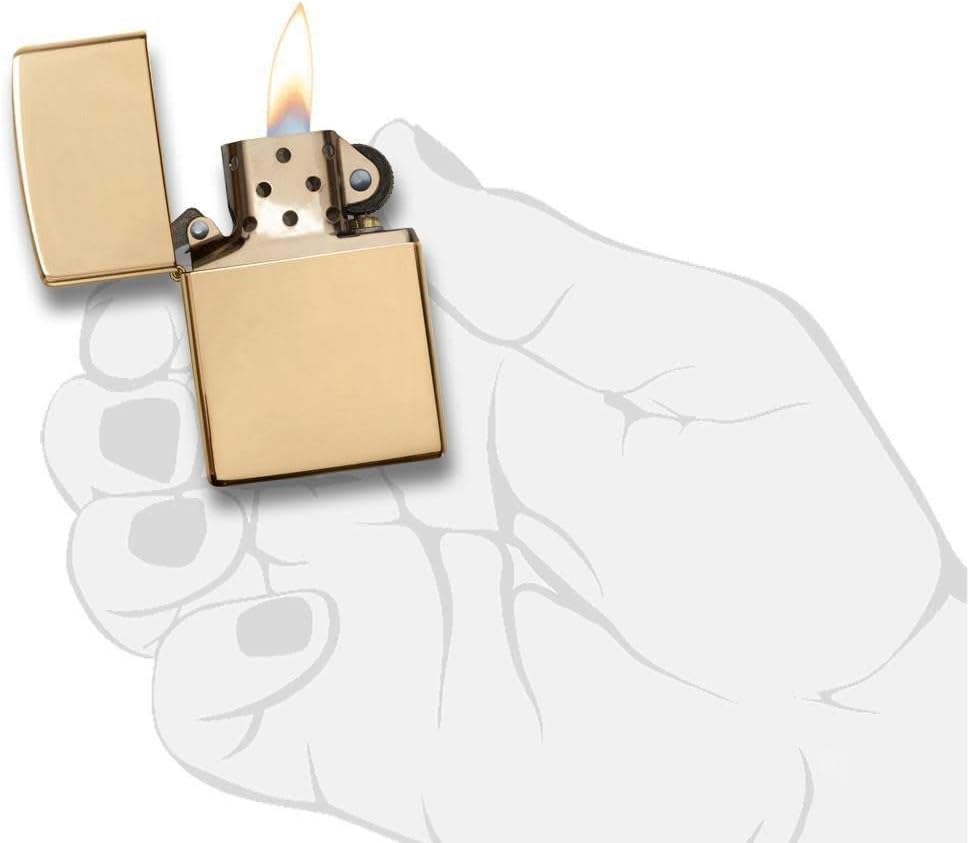 Zippo 254B JIM BEAM Benzinfeuerzeug,Messing,Brass High Polished, Brass High Polished