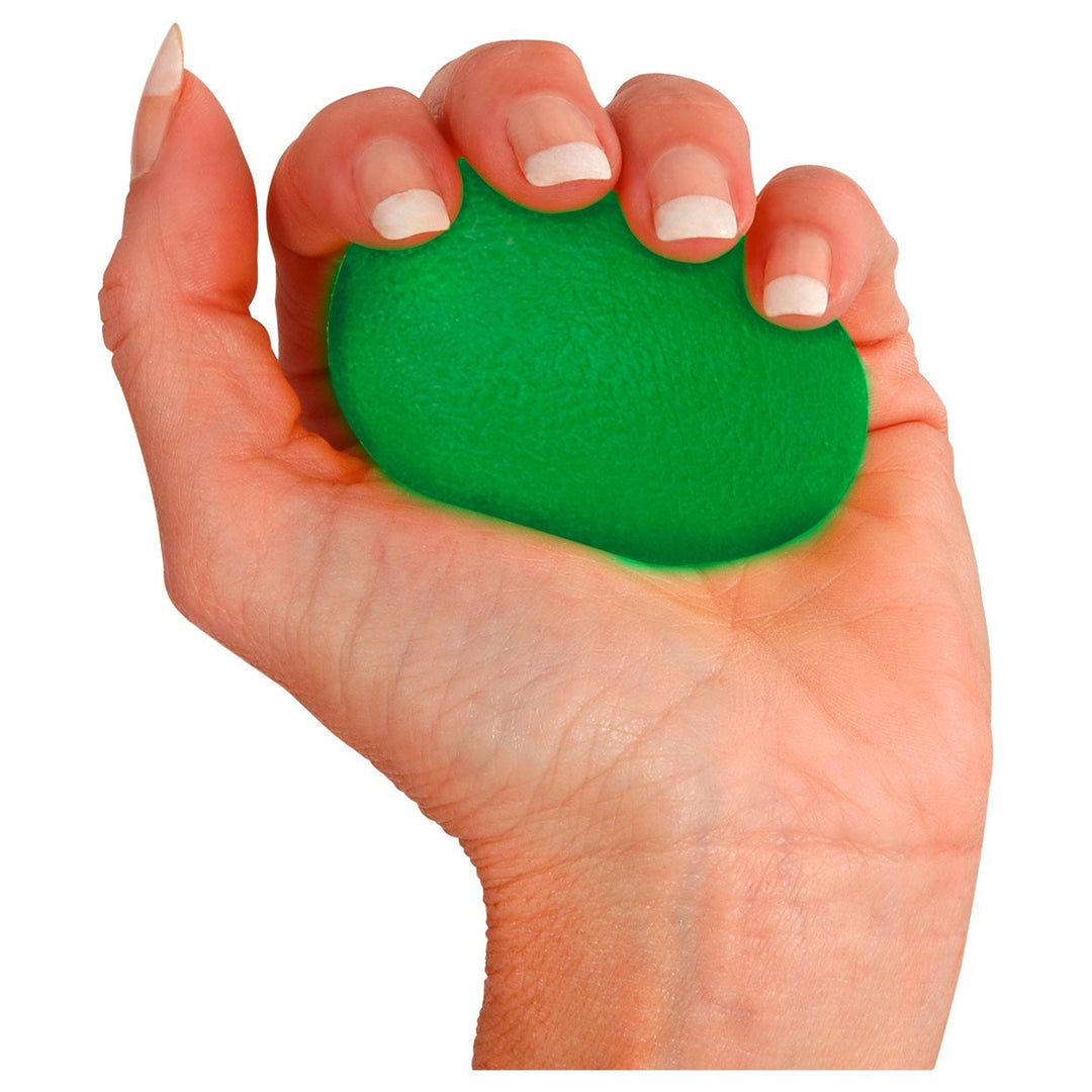Squeeze Egg Handtrainer Fingertrainer Unterarmtrainer Antistressball mittel GRÜN
