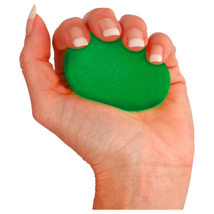 Squeeze Egg Handtrainer Fingertrainer Unterarmtrainer Antistressball mittel GRÜN