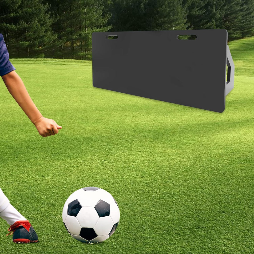 Fussball Rückprallbrett, Tragbares Prellwand Brett, HDPE Rebounder Wand Rebound Ausrüstung, Fussball