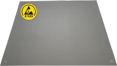 Minadax 40 x 30cm Antistatik ESD Computer Matte Tischmatte „Premiumqualität“ + Anschlusskabel 40x30