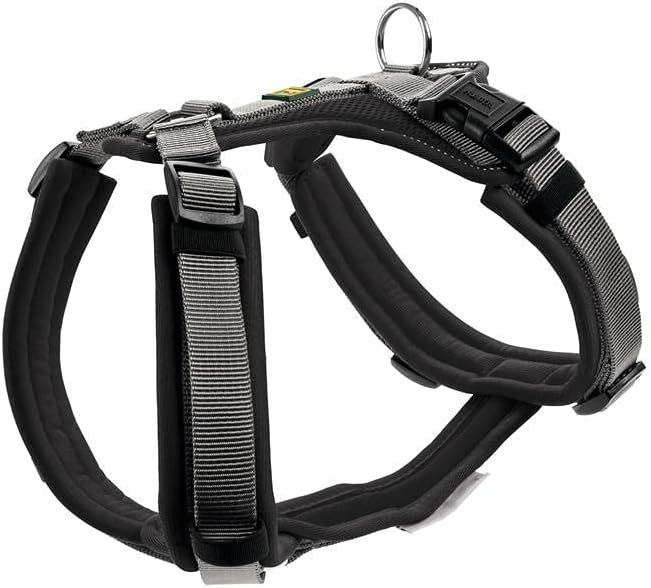 HUNTER Geschirr Maldon 37-53/XS-S Schwarz/Grau XS-S, Schwarz/Grau XS-S