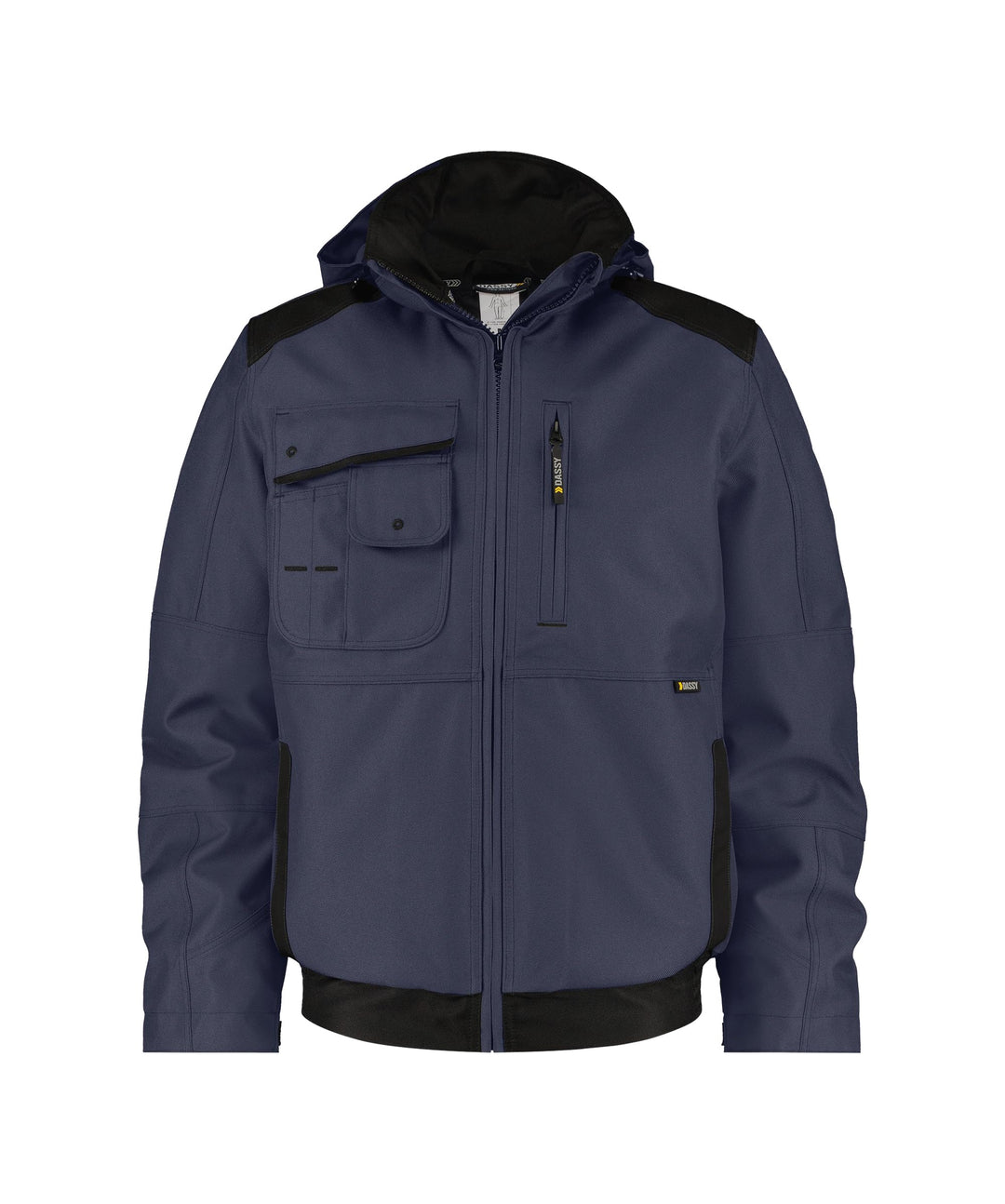 JACKE AUSTIN PES90 (240GR) DUNKELBLAU/SCHWARZ S