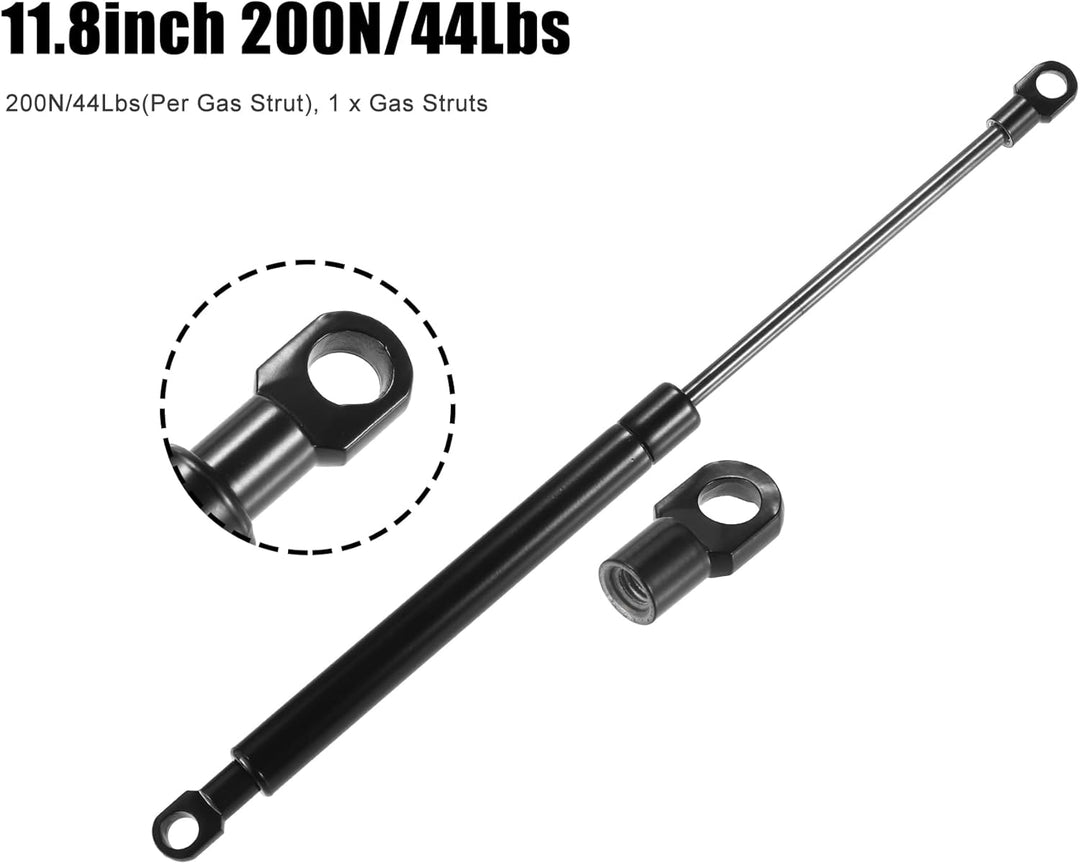 QUARKZMAN Universal Gasdruckfeder 200N Gasdruckdämpfer 300mm Gasfeder Heckklappe Möbel für Küchenmöb