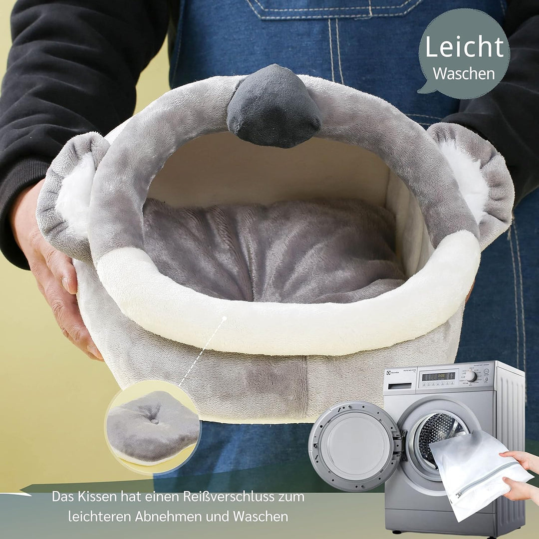 JanYoo Kleintierhöhle für Chinchilla, Igel, Meerschweinchen, Käfigzubehör, Spielzeug, für Bartagame,