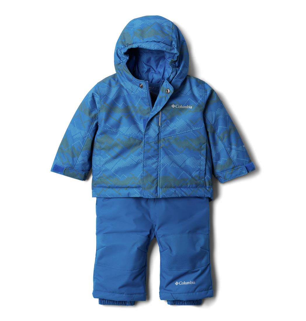 Columbia Buga Set für Kleinkinder, 12/18 Brt Indigo Dot Scape Print, Brt Indigo, 12/18 Brt Indigo Do