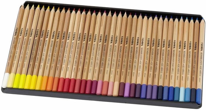LYRA 2011720 Rembrandt Aquarell - Metalletui mit 72 Aquarellstiften, farbig